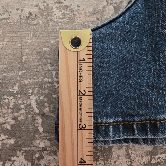 Wild Fable Women's High-rise Midi Jean Short Size 14R - Picture 7 of 7